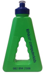 430ml Triangle Plastic Sports Water Bottle